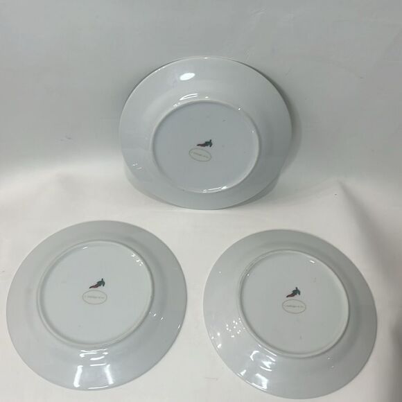 Godfinger & Co Pepper Saucer Salad Dessert Appetizer Plate 7 1/2 In Round Set 3 - Picture 3 of 5